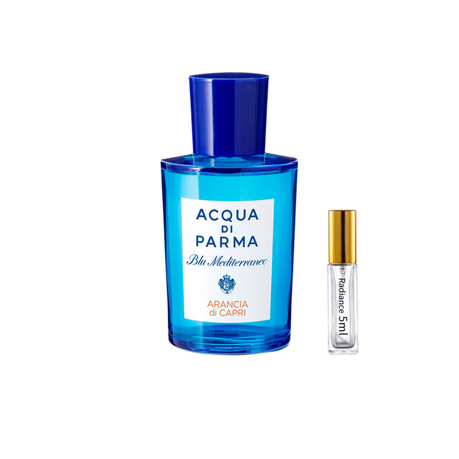 Acqua di Parma Arancia di Capri 5ml Sample  – Bright Citrus Mediterranean Luxury Fragrance | Radiance Fragrance