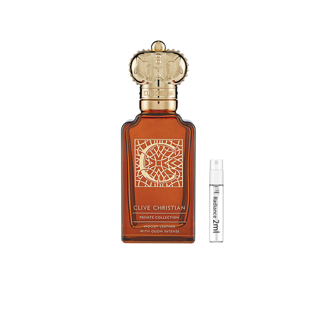 Clive Christian C Woody Leather luxury niche perfume decant sample 2ml
