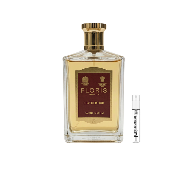 Floris London Leather Oud luxury niche perfume decant sample 2ml