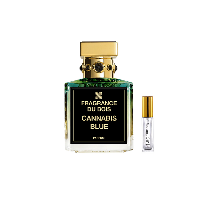 Fragrance Du Bois Cannabis Blue – Aromatic Green Woody Luxury Fragrance (5ml Sample) | Radiance Fragrance