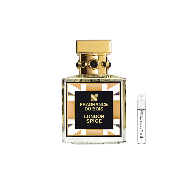 Fragrance Du Bois London Spice – Refined Spicy Woody Amber Luxury Fragrance (2ml Sample) | Radiance Fragrance
