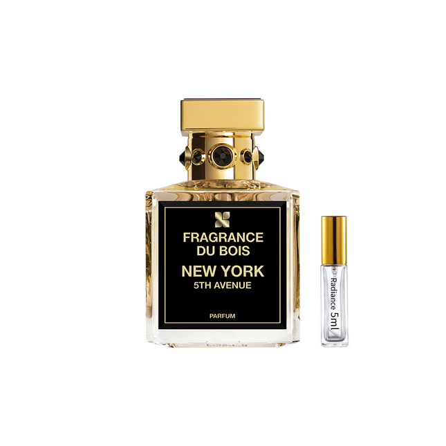 Fragrance Du Bois New York 5th Avenue – Elegant Floral Woody Musky Luxury Fragrance (5ml Sample) | Radiance Fragrance