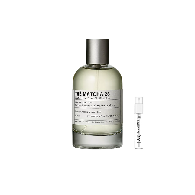 Le Labo The Matcha 26 luxury niche perfume decant sample 2ml