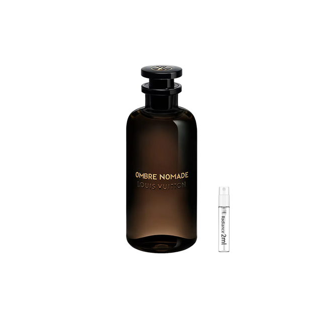Louis Vuitton Ombre Nomade – Intense Oud Rose Smoky Luxury Fragrance (2ml Sample) | Radiance Fragrance