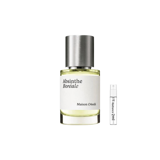 Maison Crivelli Absinthe Boréale – Icy Green Absinthe Aromatic Luxury Fragrance (2ml Sample) | Radiance Fragrance