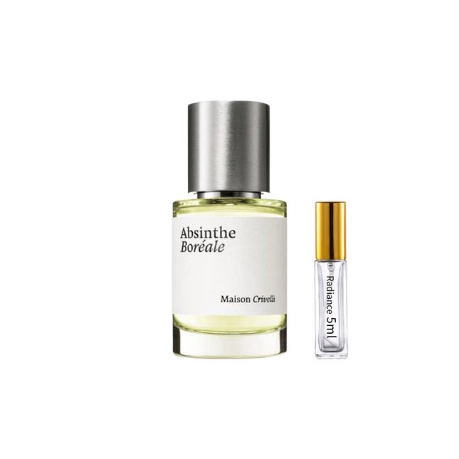Maison Crivelli Absinthe Boréale – Icy Green Absinthe Aromatic Luxury Fragrance (5ml Sample) | Radiance Fragrance
