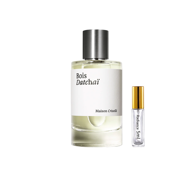 Maison Crivelli Bois Datchai – Smoky Black Tea Woody Luxury Fragrance (5ml Sample) | Radiance Fragrance