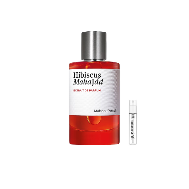 Maison Crivelli Hibiscus Mahajád – Opulent Hibiscus Leather Amber Luxury Fragrance (2ml Sample) | Radiance Fragrance
