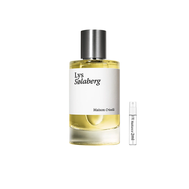 Maison Crivelli Lys Solaberg – Airy Lily Salty Musk Luxury Fragrance (2ml Sample) | Radiance Fragrance