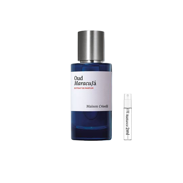 Maison Crivelli Oud Maracuja – Exotic Oud Passionfruit Leather Luxury Fragrance (2ml Sample) | Radiance Fragrance