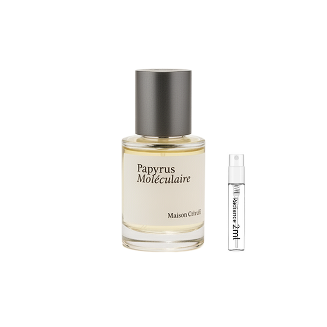 Maison Crivelli Papyrus Moleculaire luxury niche perfume decant sample 2ml
