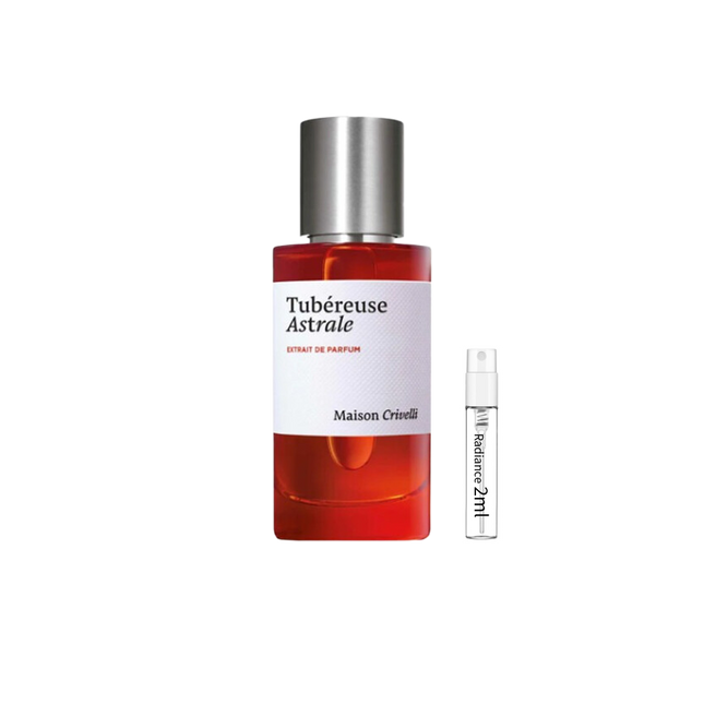 Maison Crivelli Tubéreuse Astrale – Luminous Tuberose Leather Luxury Fragrance (2ml Sample) | Radiance Fragrance