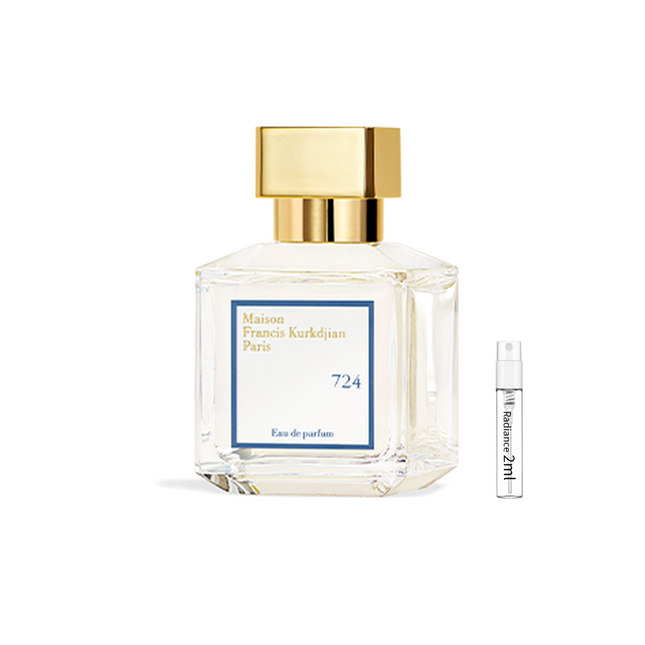 Maison Francis Kurkdjian 724 – Clean Musky Floral Urban Luxury Fragrance (2ml Sample) | Radiance Fragrance