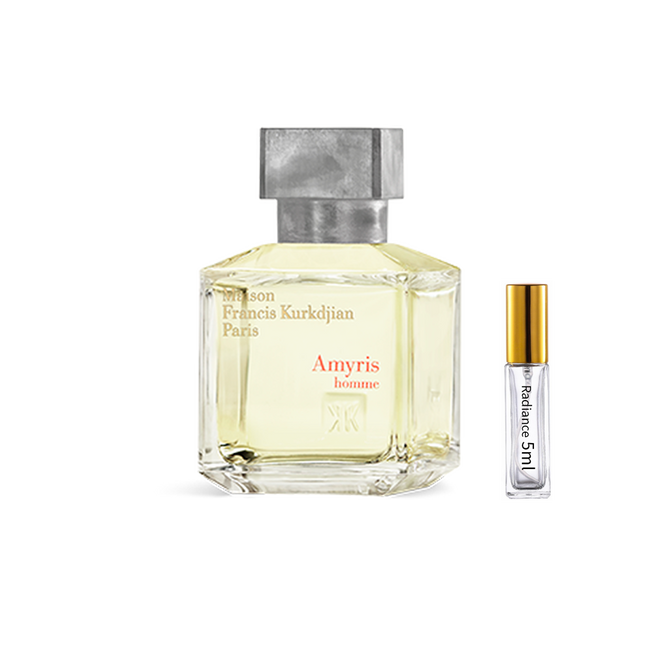 Maison Francis Kurkdjian Amyris Homme – Refined Woody Citrus Amber Luxury Fragrance (5ml Sample) | Radiance Fragrance
