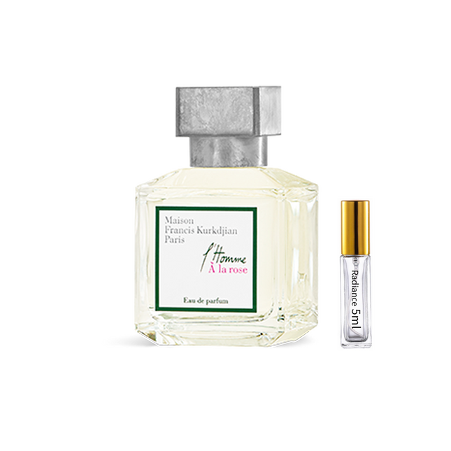 Maison Francis Kurkdjian L’Homme À la Rose – Modern Fresh Rose Men’s Luxury Fragrance (5ml Sample) | Radiance Fragrance