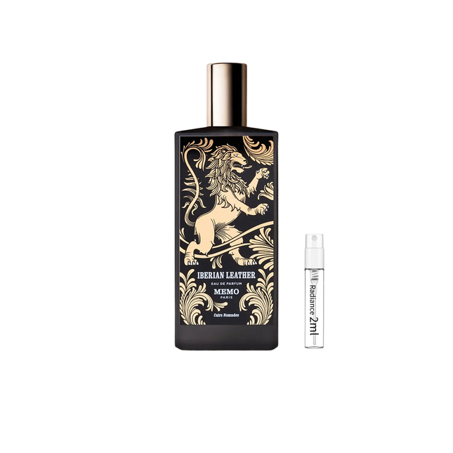 Memo Paris Iberian Leather – Warm Spiced Leather Resinous Luxury Fragrance (2ml Sample) | Radiance Fragrance