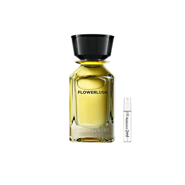 Omanluxury Flowerlush – Lush Floral Woody Omani Luxury Fragrance (2ml Sample) | Radiance Fragrance