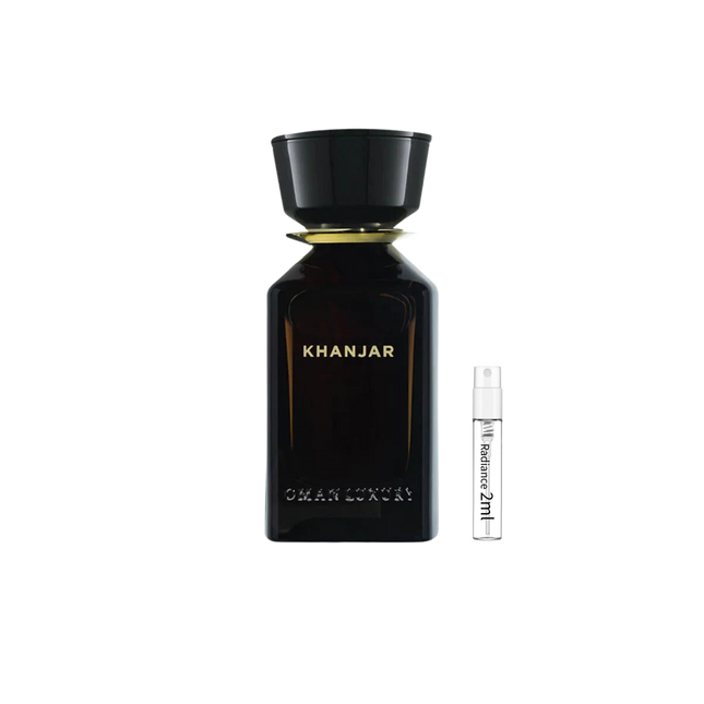 Omanluxury Khanjar – Bold Spiced Leather Incense Omani Luxury Fragrance (2ml Sample) | Radiance Fragrance
