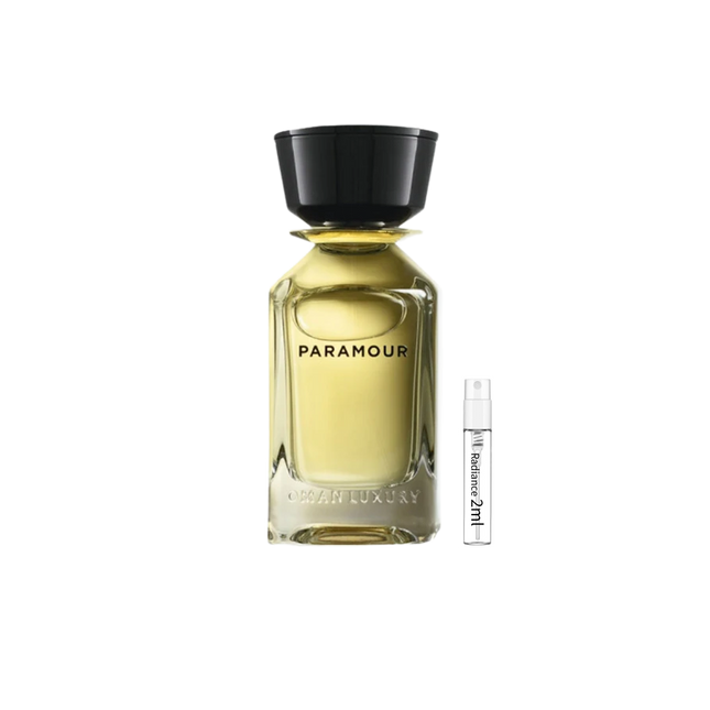 Omanluxury Paramour 2ml Sample – Sensual Floral Amber Omani Luxury Fragrance | Radiance Fragrance