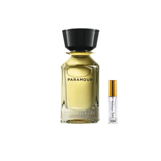 Omanluxury Paramour 5ml Sample – Sensual Floral Amber Omani Luxury Fragrance | Radiance Fragrance