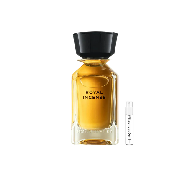 Omanluxury Royal Incense 2ml Sample – Majestic Frankincense Resinous Omani Luxury Fragrance | Radiance Fragrance