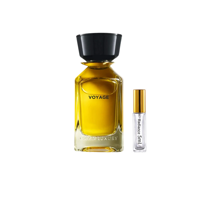 Omanluxury Voyage 5ml Sample – Refined Woody Spicy Omani Luxury Fragrance | Radiance Fragrance