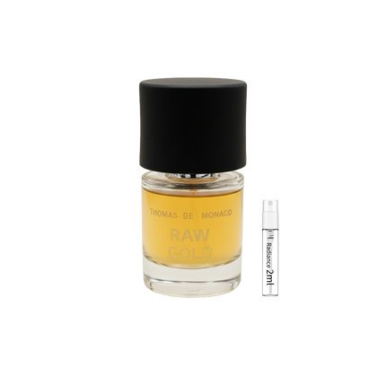 Thomas De Monaco Raw Gold luxury niche perfume decant sample 2ml