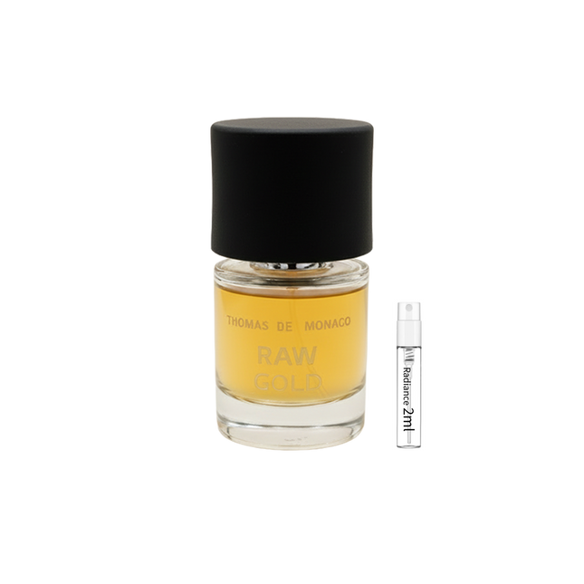 Thomas De Monaco Raw Gold luxury niche perfume decant sample 2ml