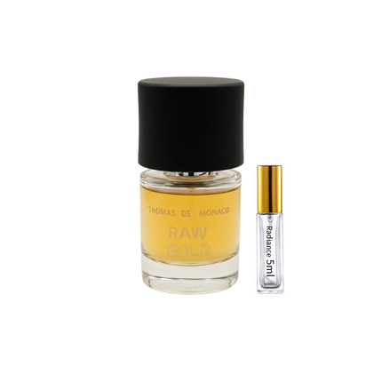 Thomas De Monaco Raw Gold luxury niche perfume decant sample 5ml