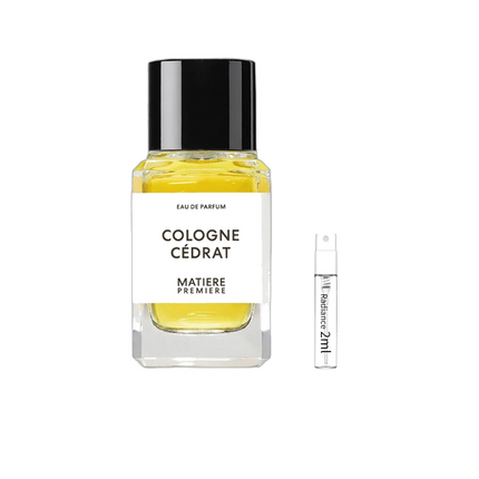 Matiere Premiere Cologne Cedrat Sample